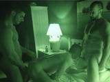Trio gay filmé par une caméra infrarouge